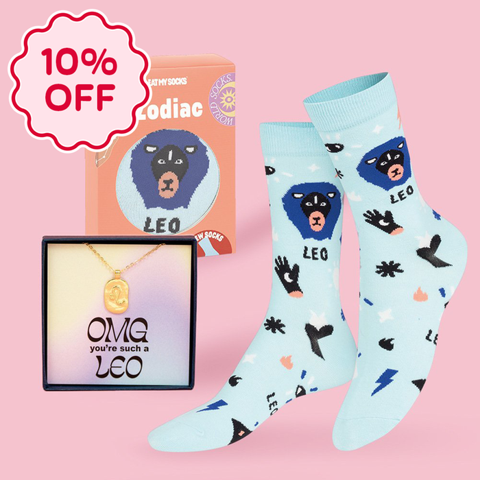 Leo Necklace & Socks