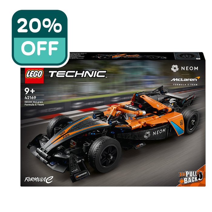LEGO Technic: McLaren Formula E Race Car (42169)