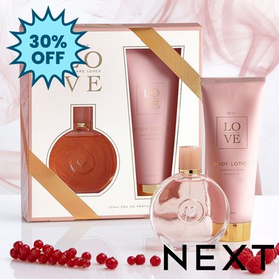 NEXT Love 100ml Perfume and 200ml Body Lotion Gift Set