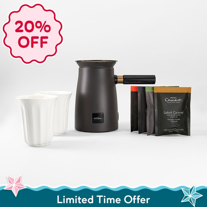 Hotel Chocolat Velvetiser Hot Chocolate Gift Set
