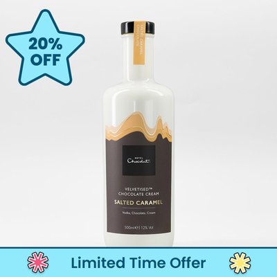 Hotel Chocolat Salted Caramel Velvetised Cream 500ml