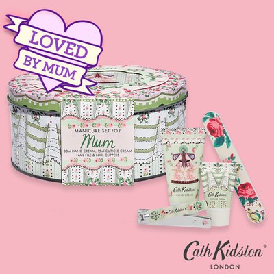 Cath Kidston Wild Women Wild Flowers Manicure Set For Mum 