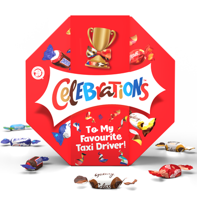 Celebrations Centrepiece 'To My Favourite Taxi Driver' 950g