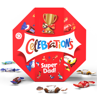 Celebrations Centrepiece 'Super Dad!' 950g