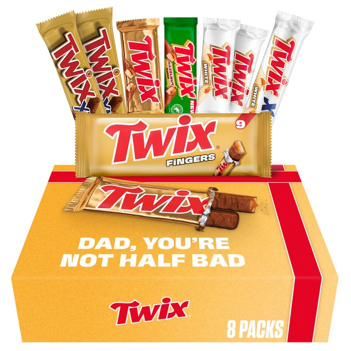 Twix Hamper 'Dad you aren't half bad'