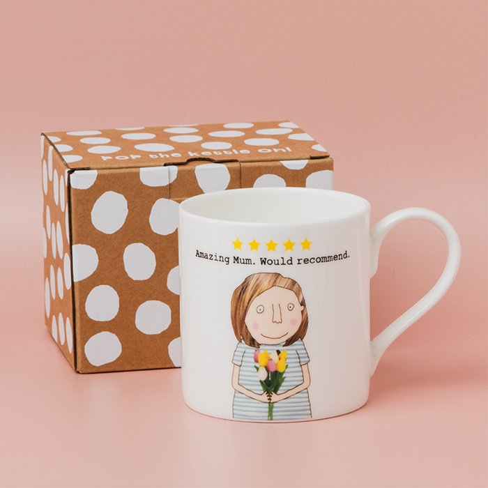 Rosie Made A Thing Five Star Mum Mug