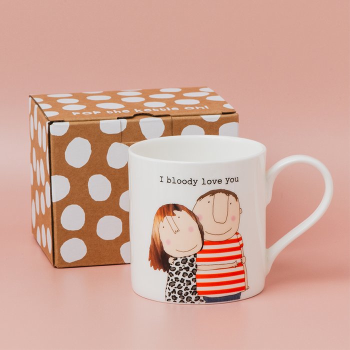 Rosie Made A Thing Bloody Love Mug