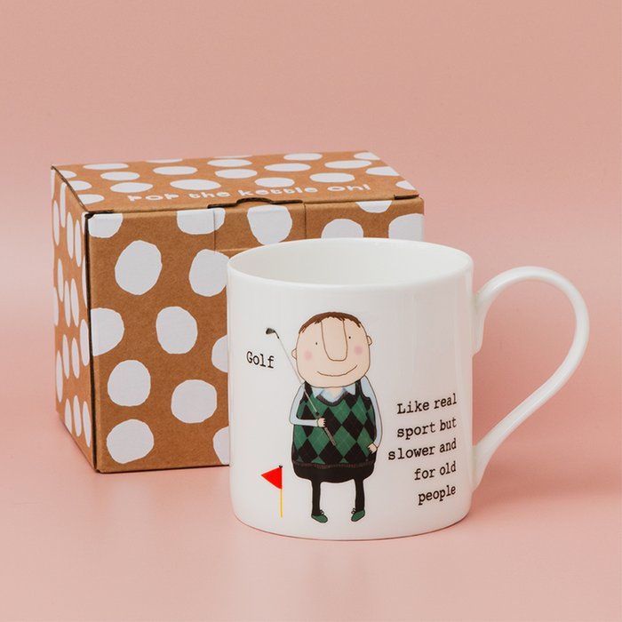 Rosie Made A Thing Golf Mug