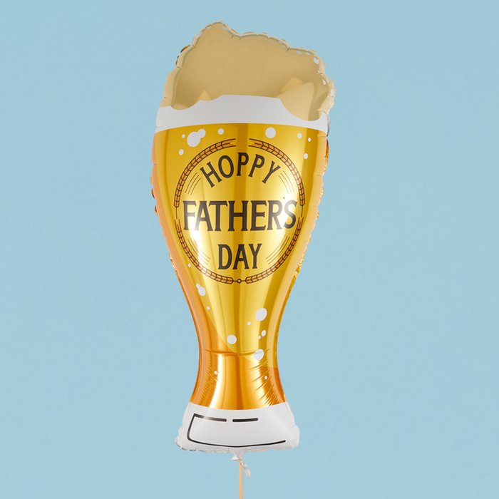 Giant 'Happy Fathers Day' Pint Glass