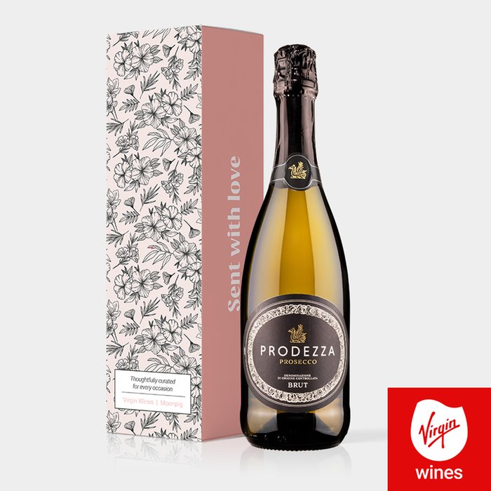 Floral Prosecco Gift – Sent with Love