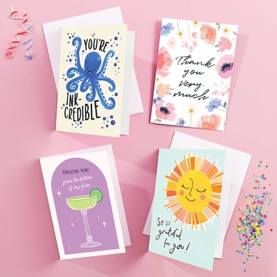Thank You Cards - 8 Card Multipack