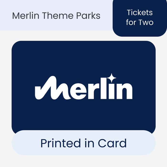 Merlin Thrilling Theme Park Tickets for Two