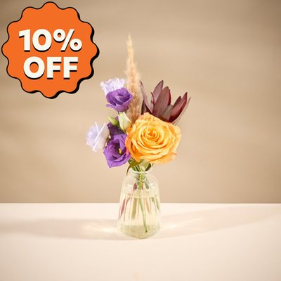 Mini Magic Posy with Vase