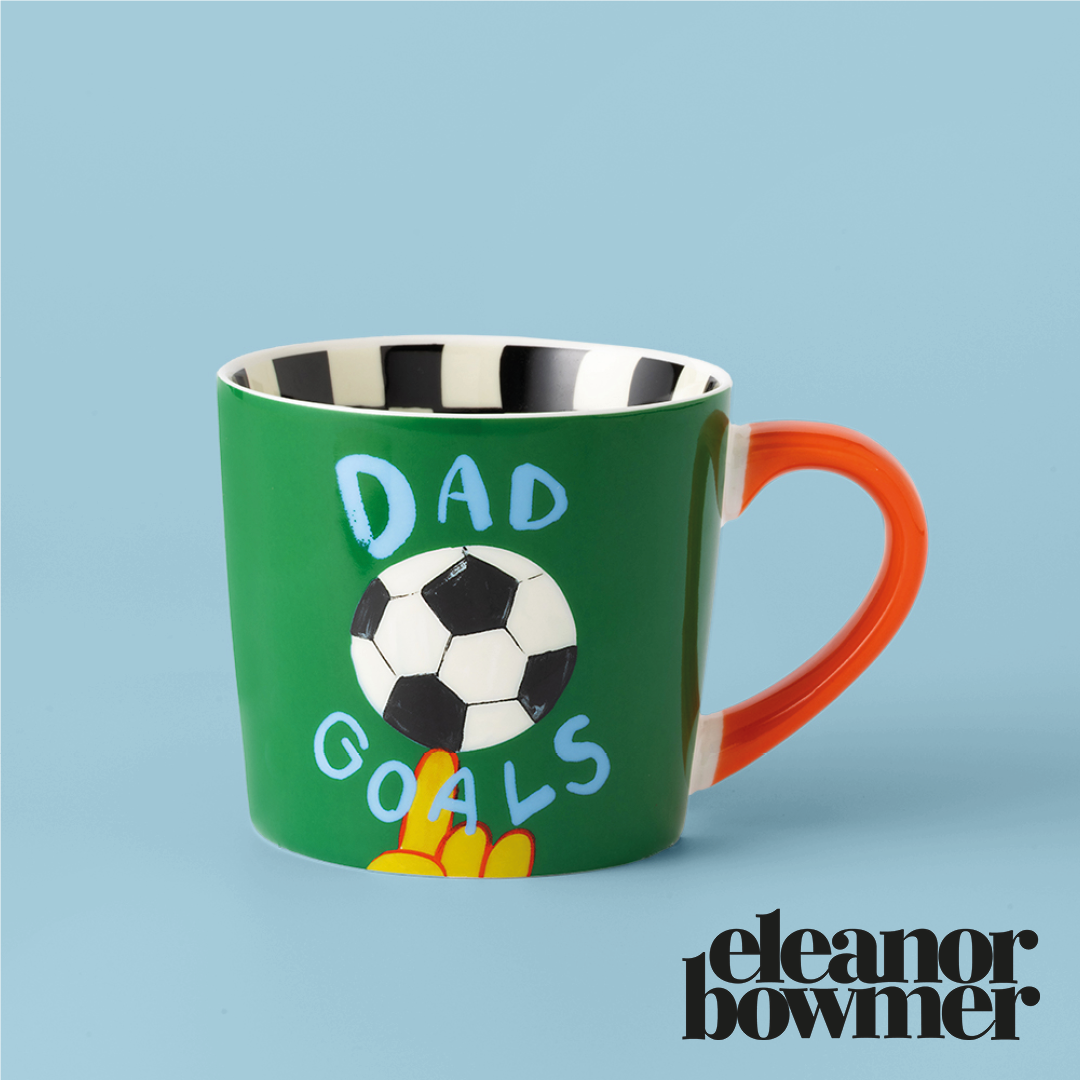 Moonpig Eleanor Bowmer Dad Goals Mug & Gift Box