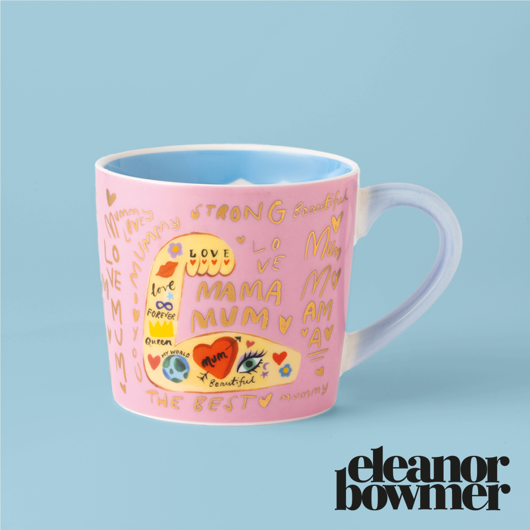Moonpig Eleanor Bowmer Amazing Mum Mug & Gift Box