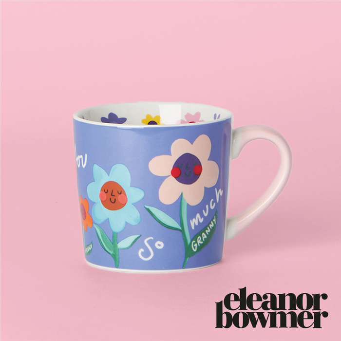 Eleanor Bowmer Granny Floral I Love you Mug & Gift Box