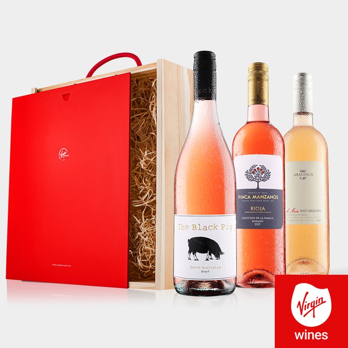 Virgin Wines Rosé Lovers Trio 3x75cl