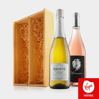 Virgin Wines Rosé and Prosecco duo 2x75cl