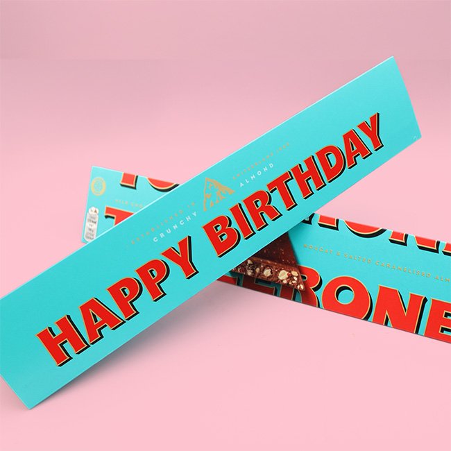 Happy Birthday Almond Toblerone (360g)