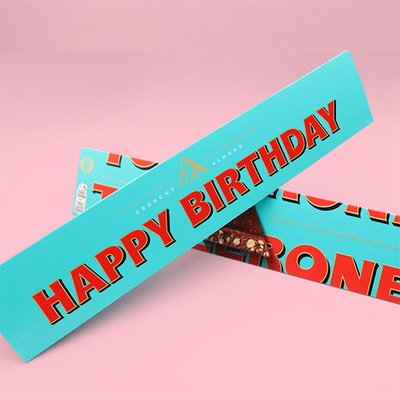 Happy Birthday Almond Toblerone (360g)