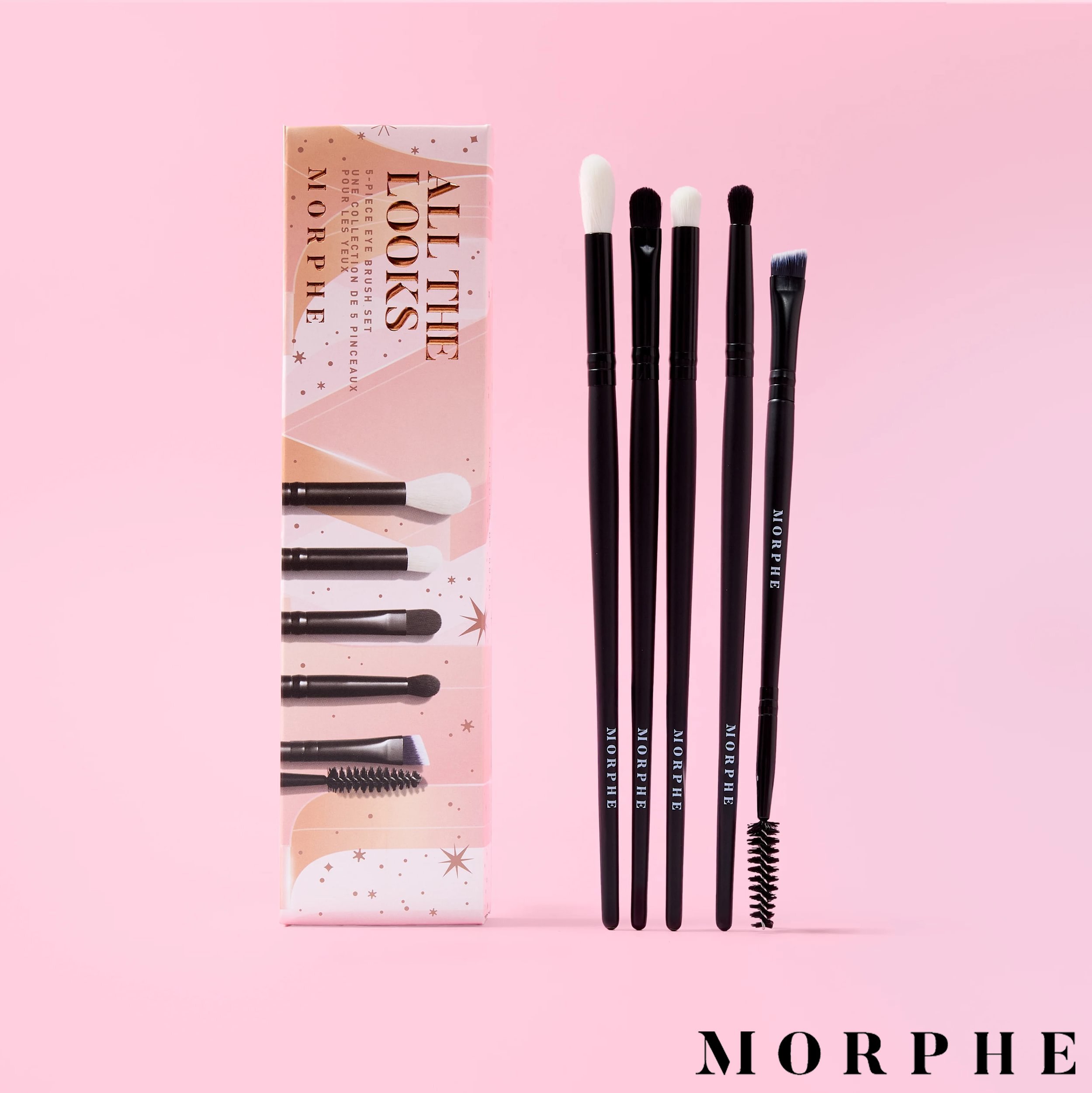 Moonpig Morphe 5 Piece Make Up Brush Gift Set