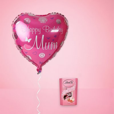 Happy Birthday Mum Balloon and Chocolate Gift Set