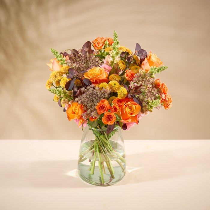 The Amber Glow Bouquet