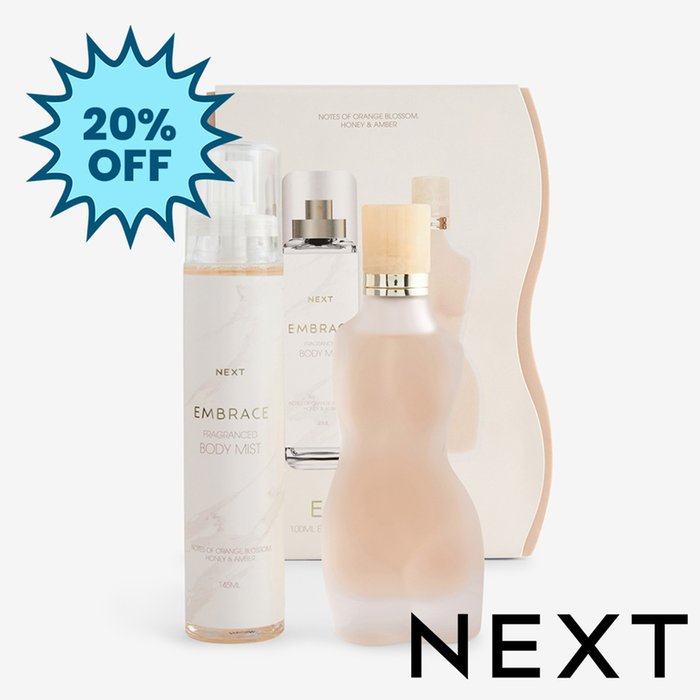 NEXT Embrace 100ml Perfume and 145ml Body Mist Gift Set