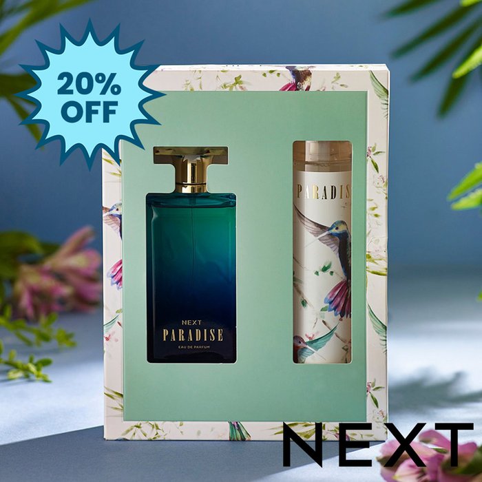 NEXT Paradise 100ml Perfume and 145ml Body Mist Gift Set