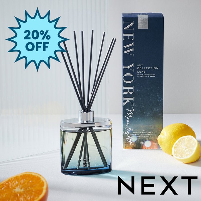 NEXT Collection Luxe New York Fragranced Reed 170ml Diffuser