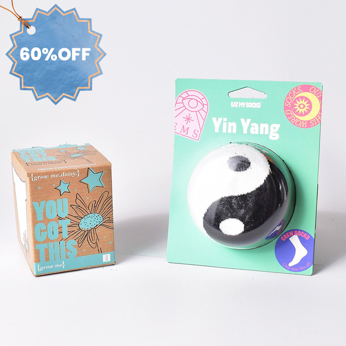 You Got This Socks & Grow Me Gift Set