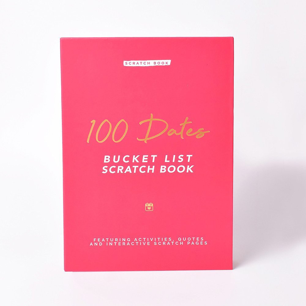 Moonpig 100 Things To Do On Dates Scratch Book