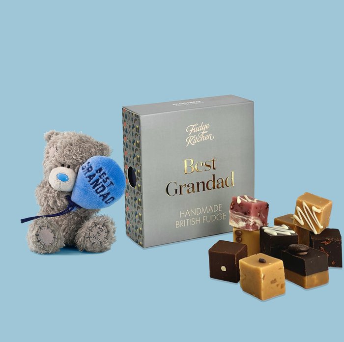 Best Grandad Tatty Teddy & Best Grandad Fudge Gift Set
