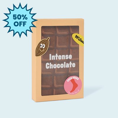 Chocoholic's Adult Novelty Socks