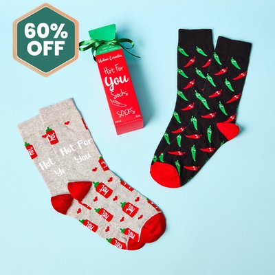 Unisex Hot For You Socks Gift Set