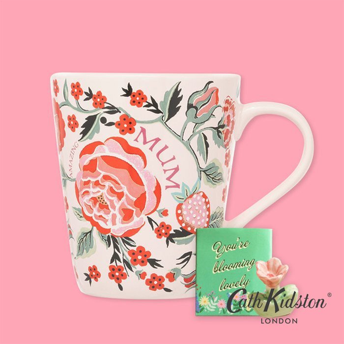  Cath Kidston Amazing Mum Mug & You're Blooming Lovely Matchbox Token Gift Set