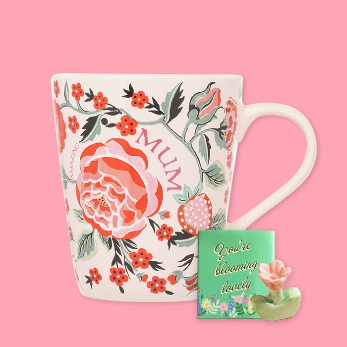  Cath Kidston Amazing Mum Mug & You're Blooming Lovely Matchbox Token Gift Set