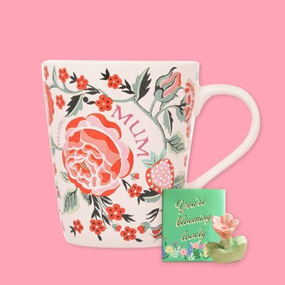  Cath Kidston Amazing Mum Mug & You're Blooming Lovely Matchbox Token Gift Set