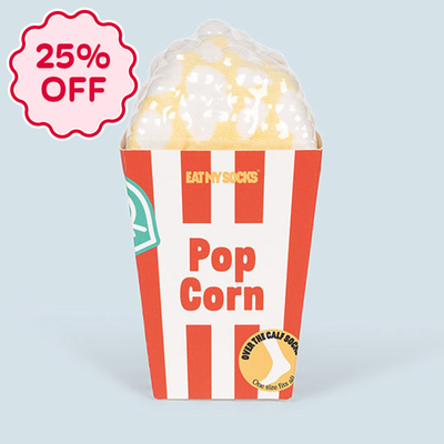 Poppin' Popcorn Adult Novelty Socks