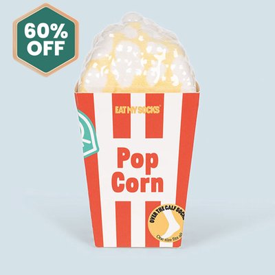 Poppin' Popcorn Adult Novelty Socks