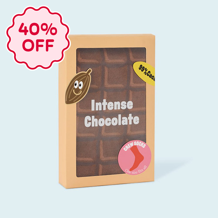 Chocoholic's Adult Novelty Socks