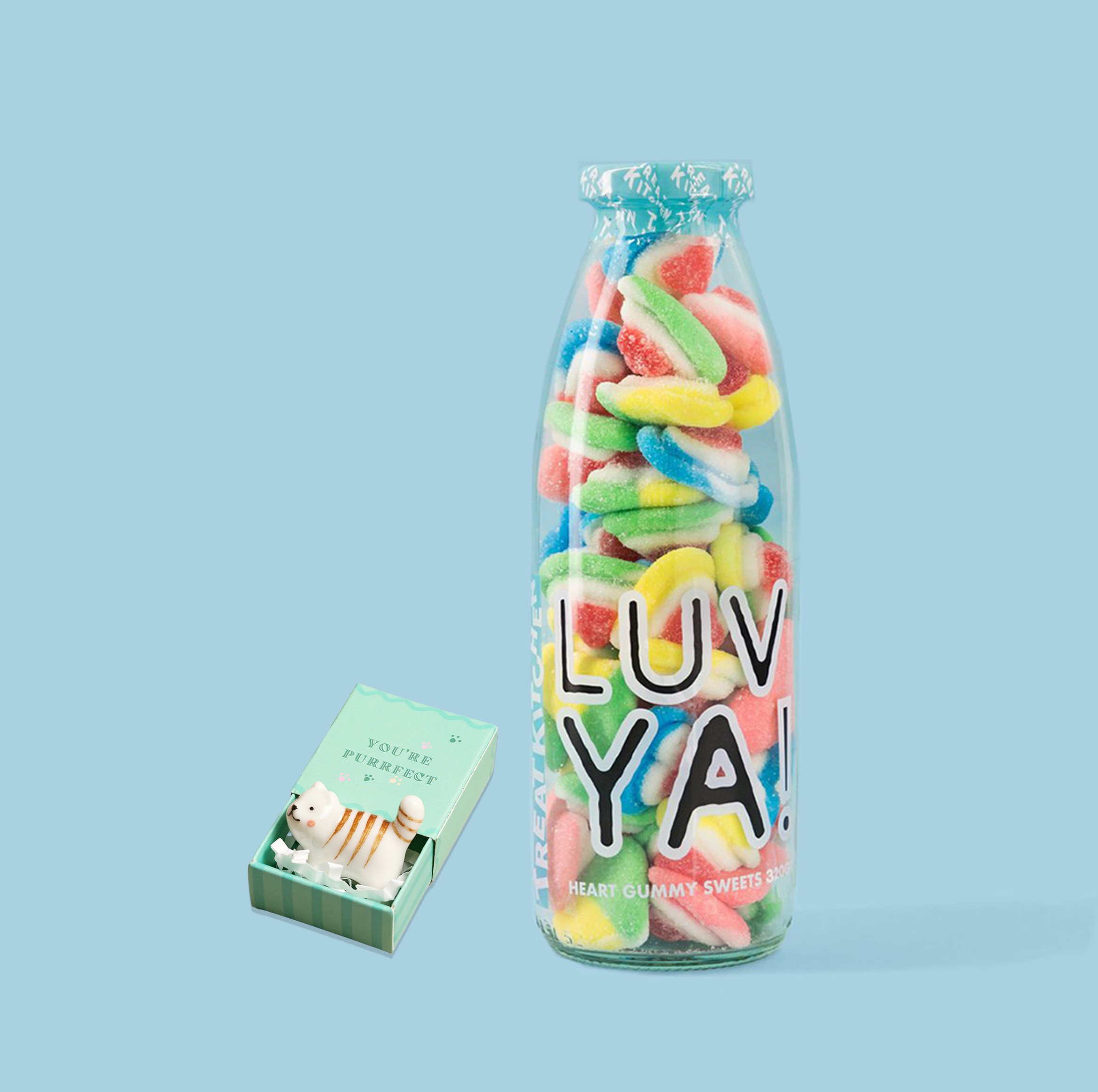 Ttk Confectionery You'Re Purfect Token & Luv Ya Sweet Bottle Gift Set