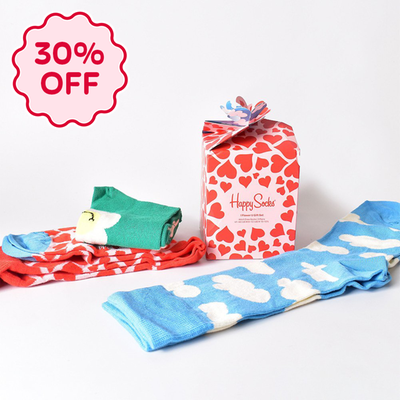 Happy Socks Adults I Flower You 3pk Socks