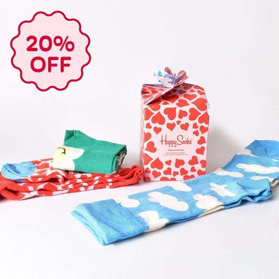 Happy Socks Adults I Flower You 3pk Socks