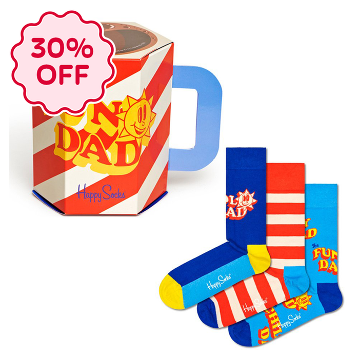 Happy Socks 3pk Father of the Year Gift Set