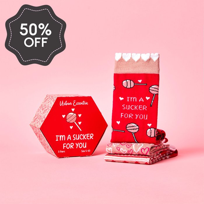 I'm A Sucker For You Unisex Socks