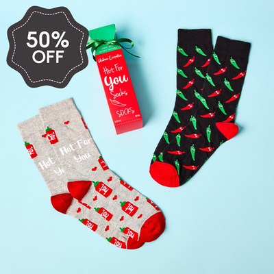 Unisex Hot For You Socks Gift Set