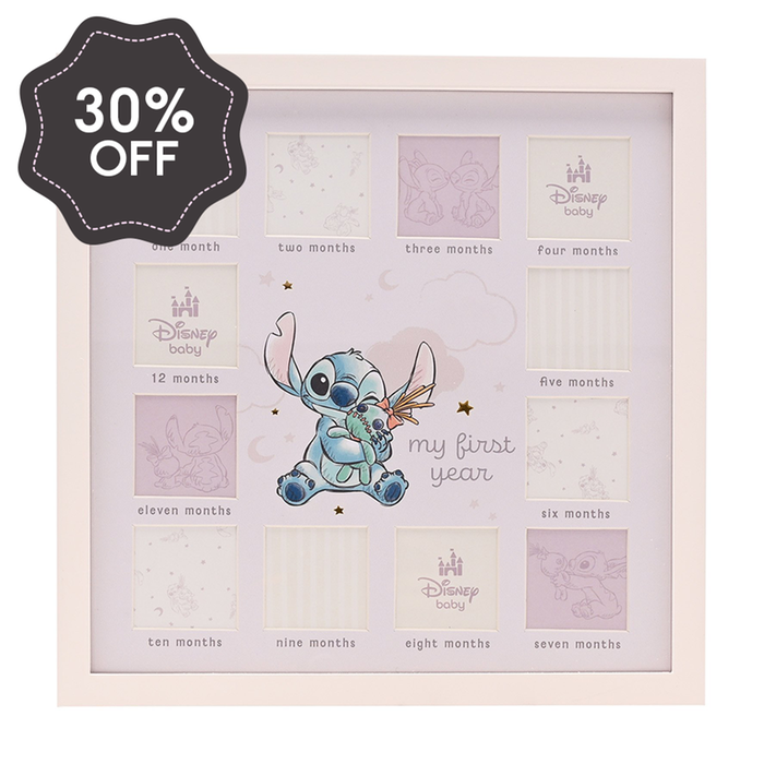 Stitch Baby First Year Photo Frame