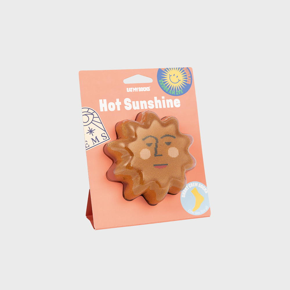 Moonpig Unisex Hot Sunshine Socks