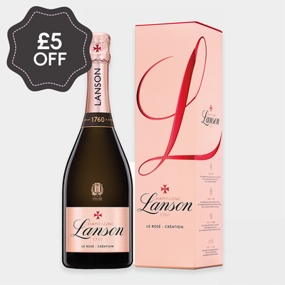 Lanson Le Rosé Création Champagne 75cl in Gift Box